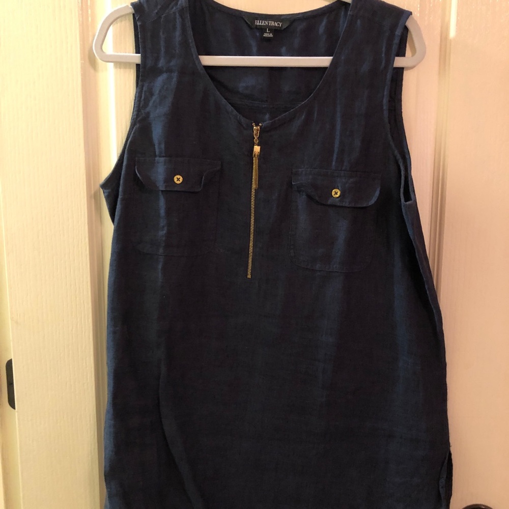 Ellen Tracy sleeveless top
